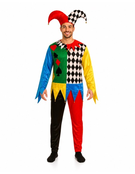 Déguisement Poker Taille L | Costumes pour Adultes Le Roi du Carnaval